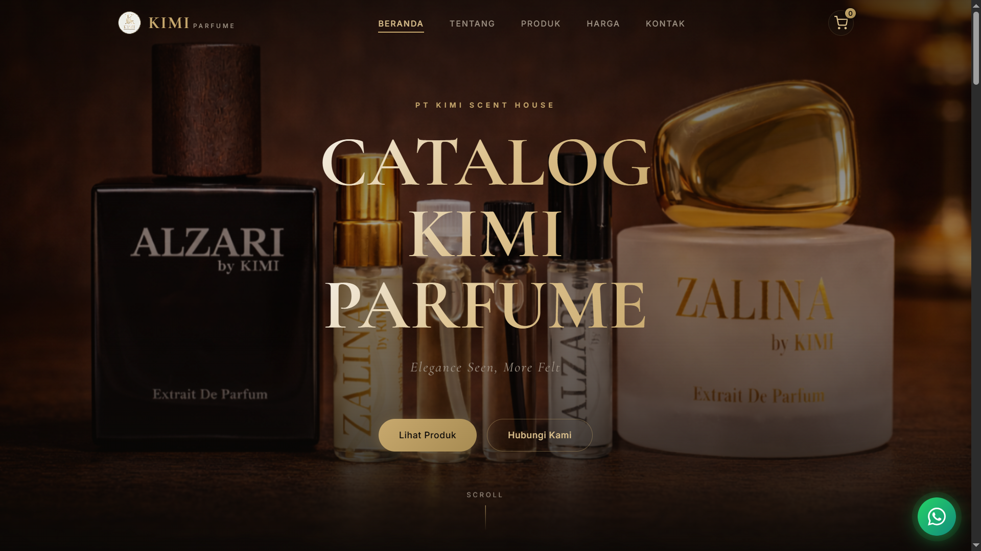 Kimi Parfum E-Commerce